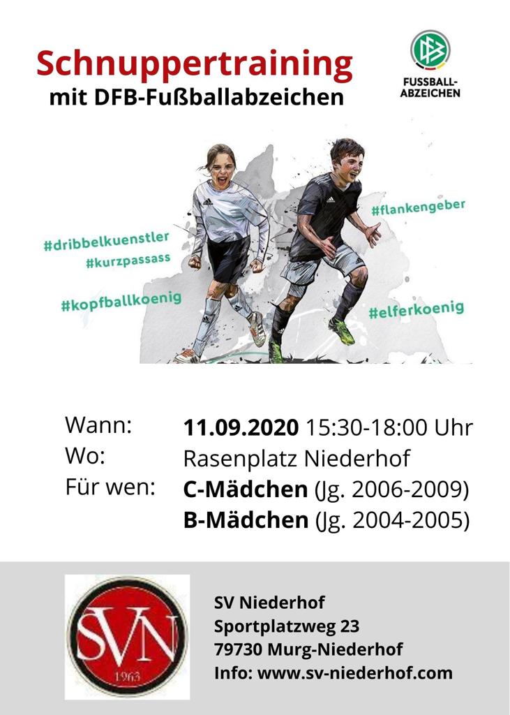 Schnuppertraining