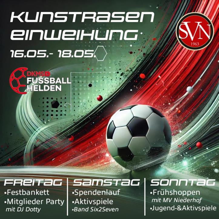 Kunstrasen Einweihung